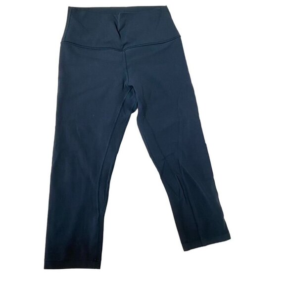 Lululemon Align™ High-Rise Crop Smoky Blue Size 6 Preowned - Picture 1 of 4